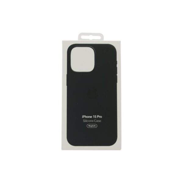 Silicone Case Magsafe za iPhone 15 PRO crna