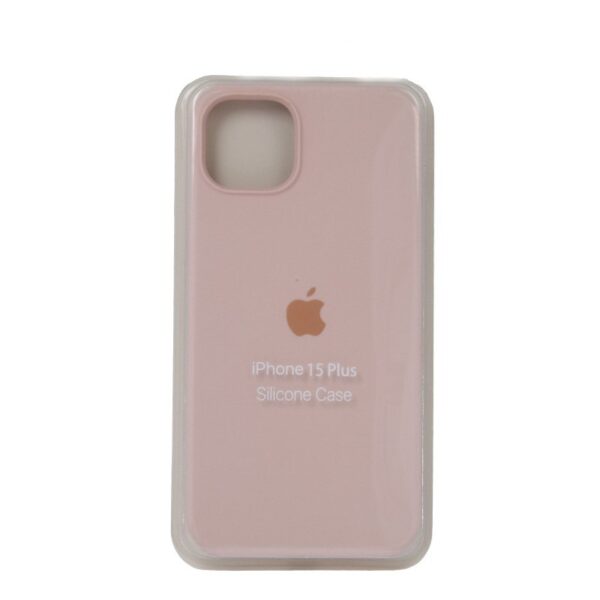 ORG Silicone Cover za iPhone 15 Plus roza