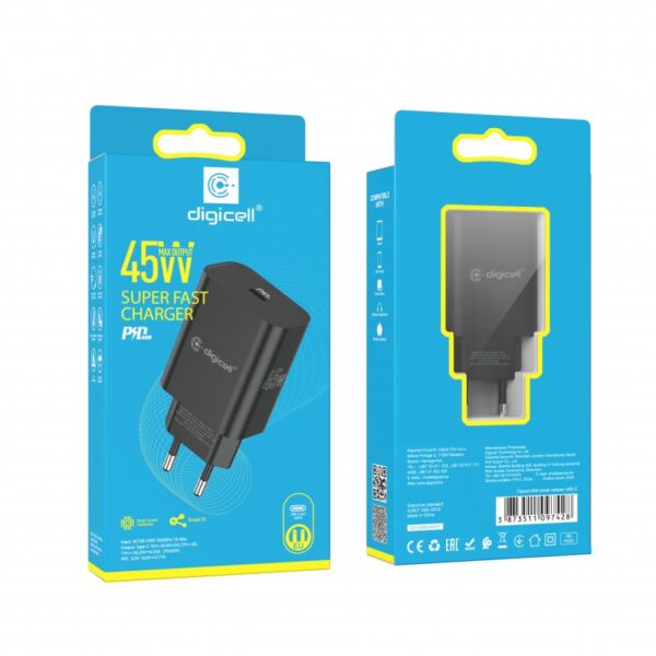 Digicell 45W power adapter USB-C