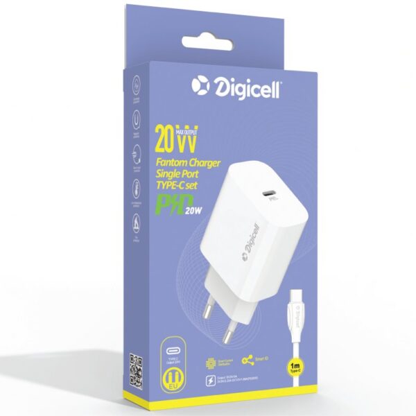 Digicell Fantom Charger set Type-C PD 20W