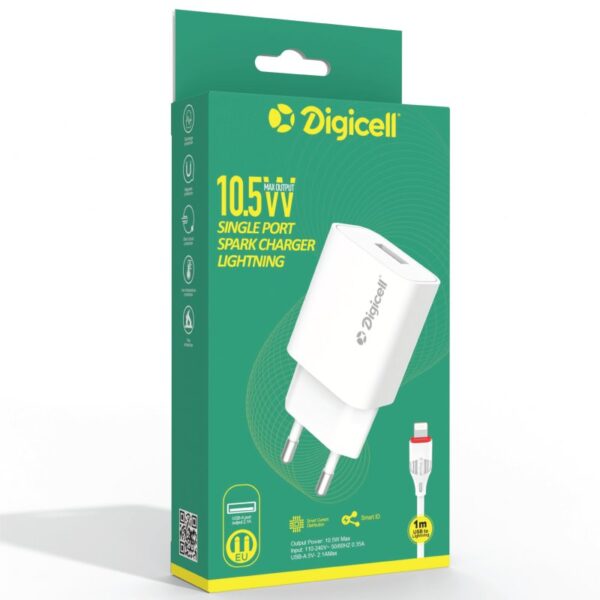 Digicell Spark Charger set lightning 2.1A