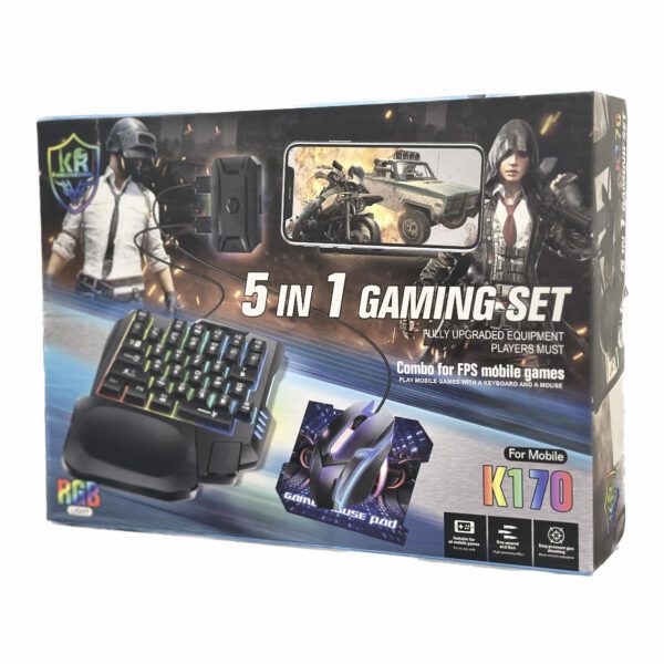 KR Gaming Bundle box K170 - plava