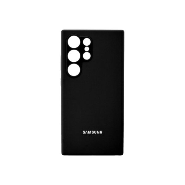 ORG Silikonska futrola za Samsung S24 ULTRA crna