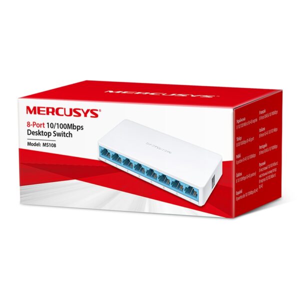 Mercusys MS108 Desktop Switch