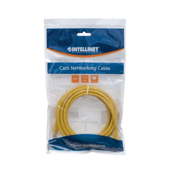 Intellinet patch kabel 1m Cat.6 UTP PVC žuti